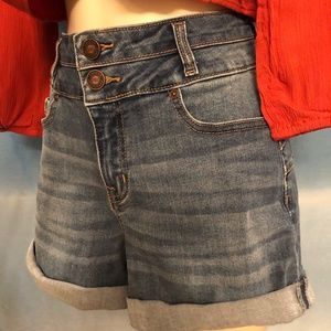 High Waisted Jean Shorts